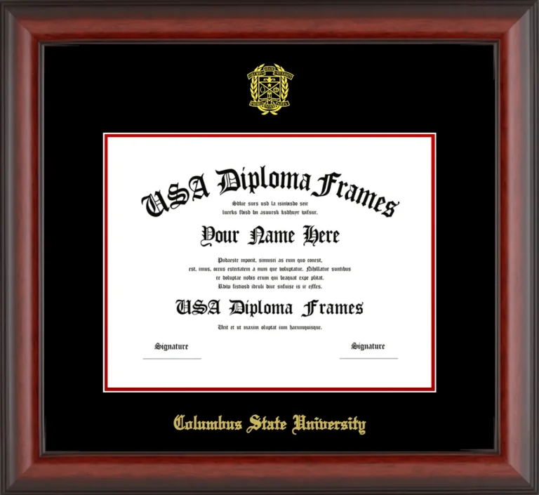 Columbus Bachelors Frame – Cherry Matte – Black/Red Mat