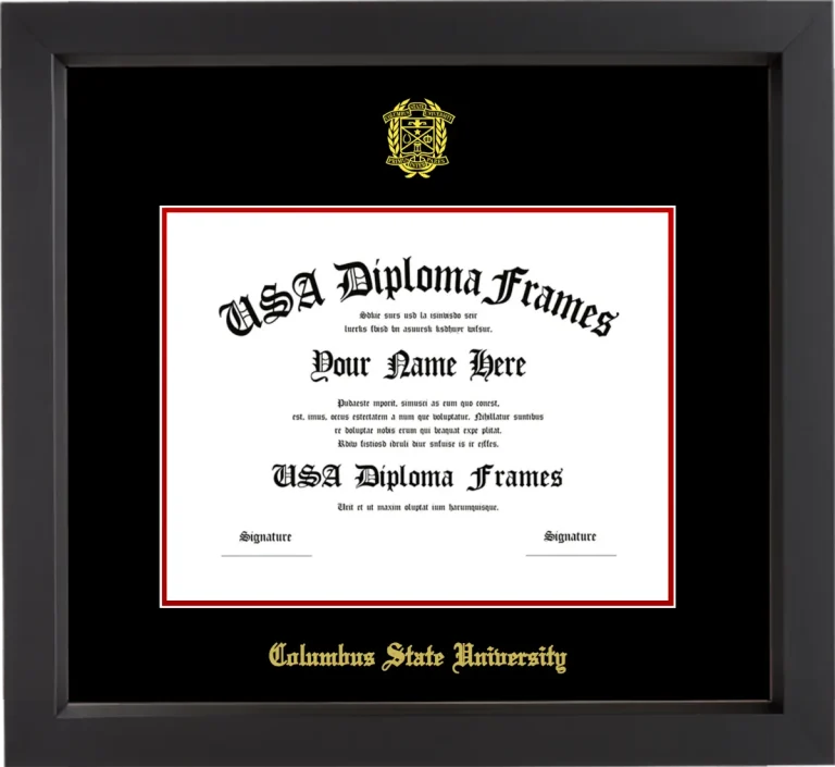 Columbus Bachelors Frame – Black Matte – Black/Red Mat