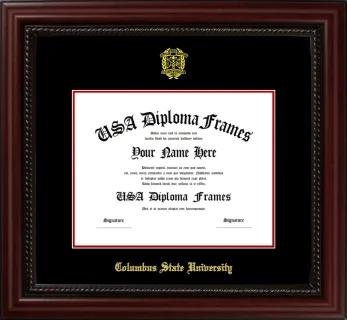 Columbus Bachelors Frame – Cherry Rope – Black/Red Mat