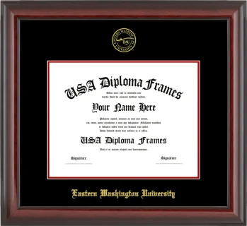 EWU Bachelors Frame – Cherry Glossy – Black/Red Mat