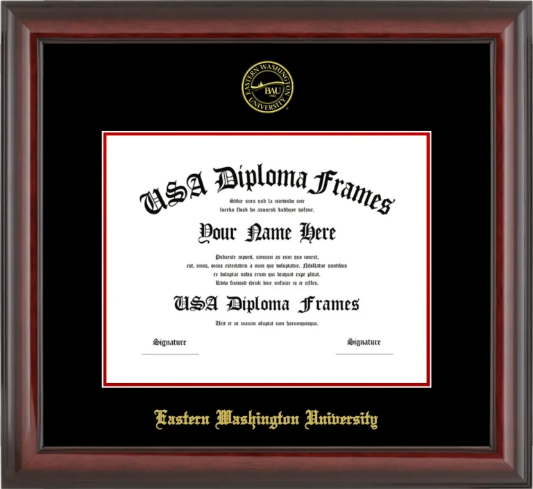 EWU Bachelors Frame – Cherry Glossy – Black/Red Mat