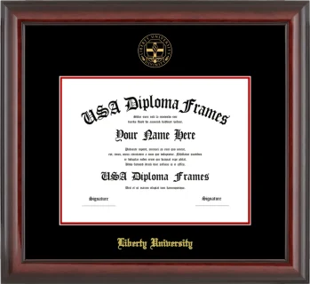 Liberty Bachelors Frame – Cherry Glossy – Black/Red Mat