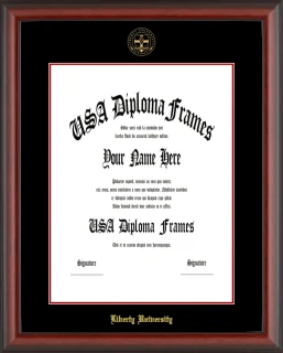 Liberty Masters Frame – Cherry Matte – Black/Red Mat