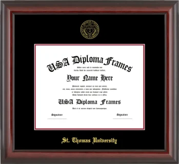 STU Bachelors Frame – Cherry Glossy – Black/Crimson Mat