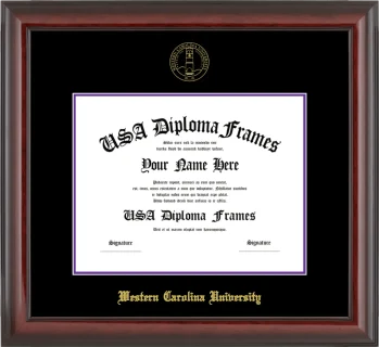 Bachelors Frame – Cherry Glossy – Black/Purple Mat