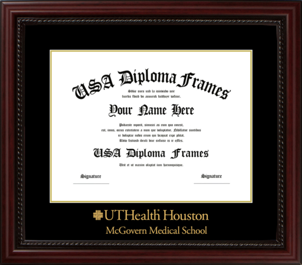 McGovern Medical School Diploma Frame Starting at $159