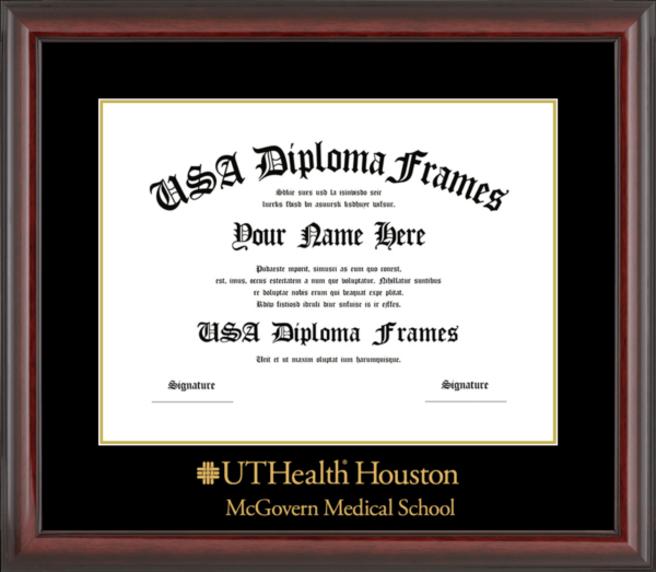 McGovern Medical School Diploma Frame Starting at $139